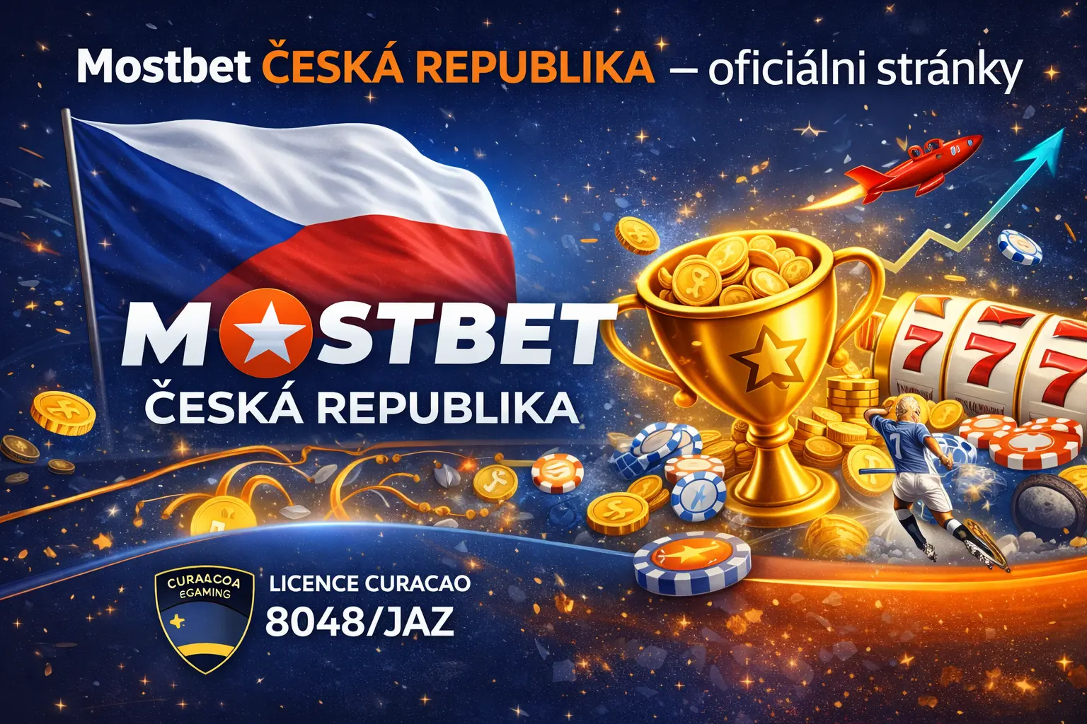 Mostbet logo a česká verze casino